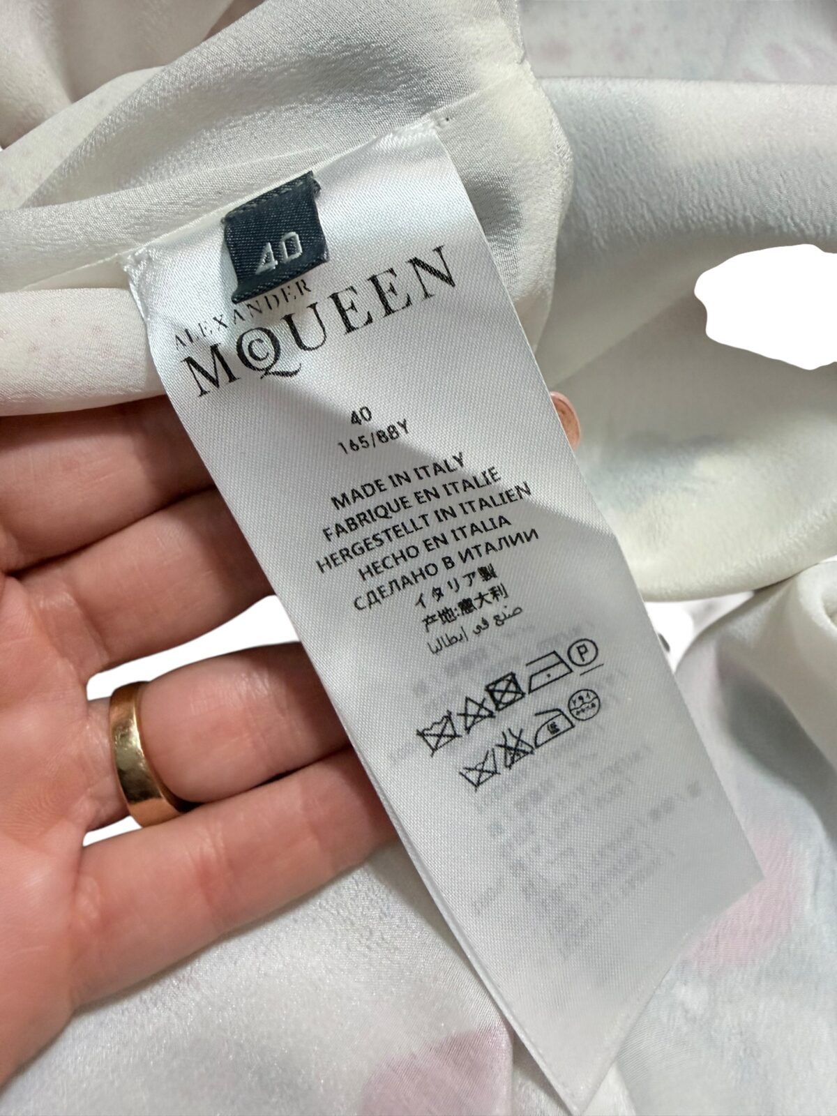 Robe Alexander McQueen - seconde main BLUXE Geneve