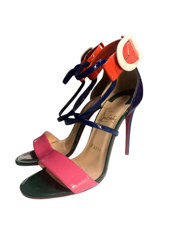 Sandales à talon Louboutin