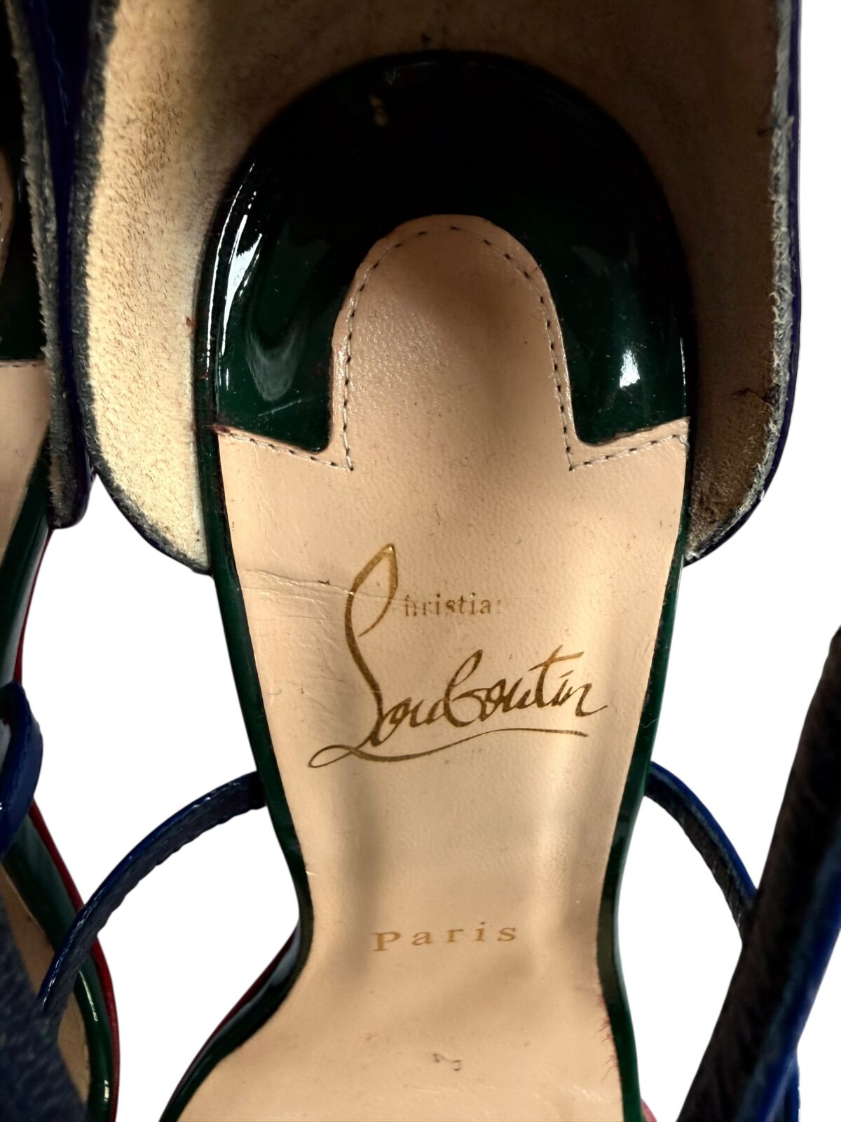Sandales à talon Louboutin, Très bon état