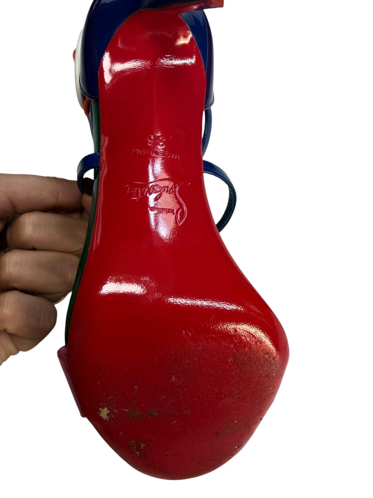 Sandales à talon Louboutin, Très bon état