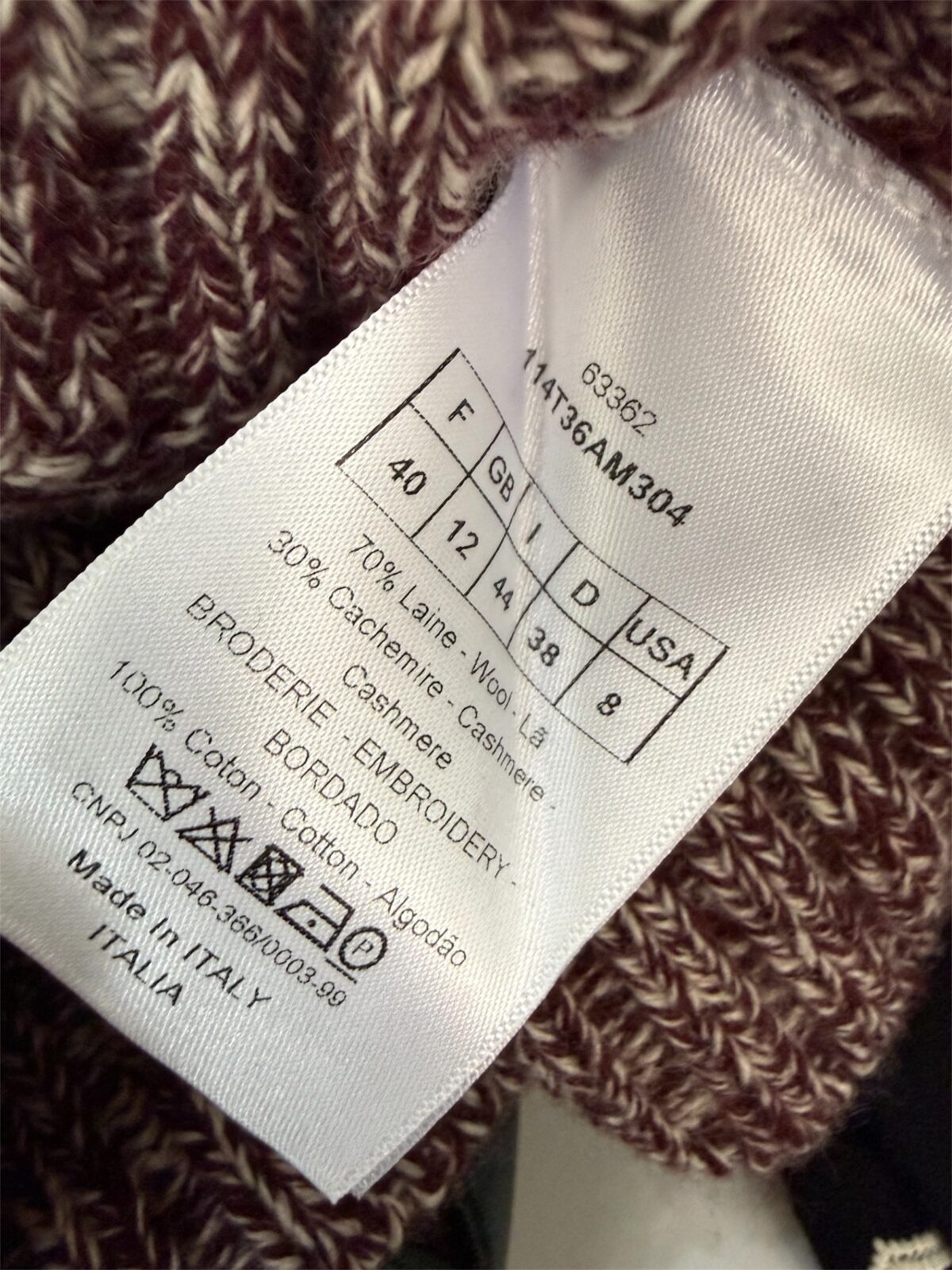 Pull Dior, Excellent état