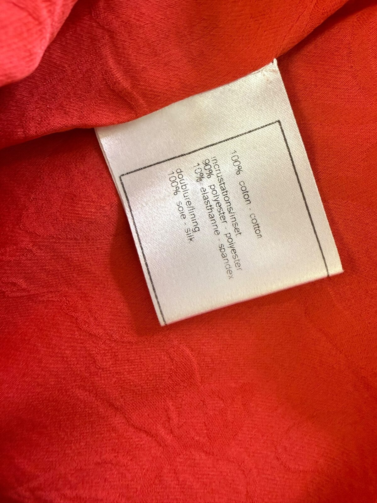 Robe Chanel, Excellent état