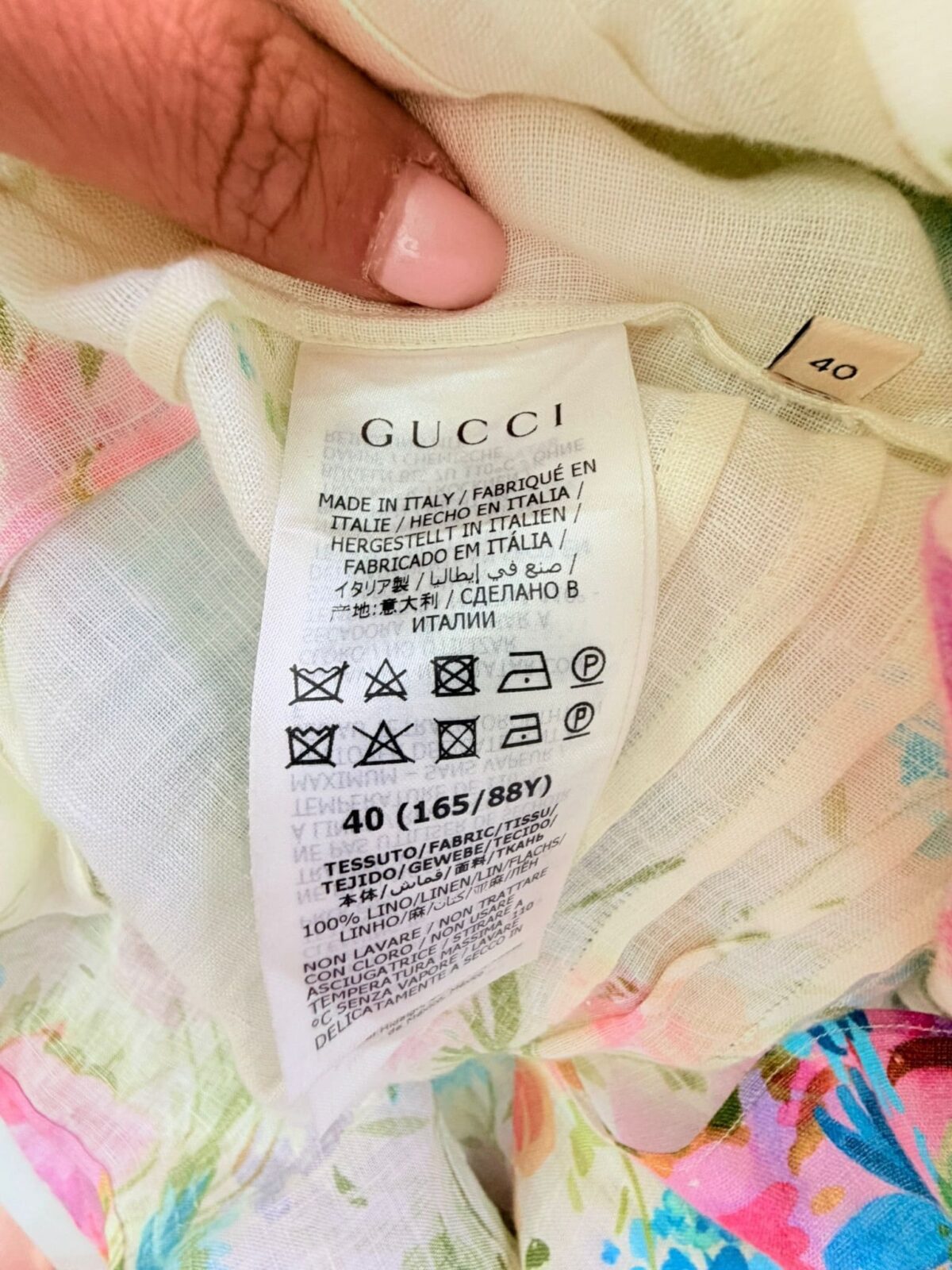 Robe Gucci, Excellent état