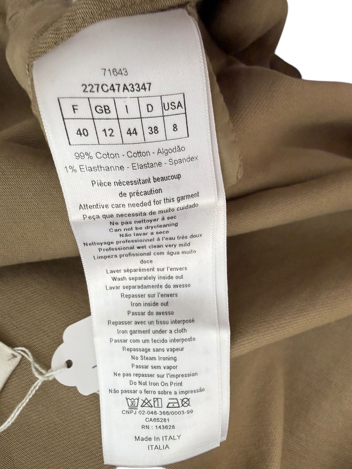 Veste Dior, Excellent état