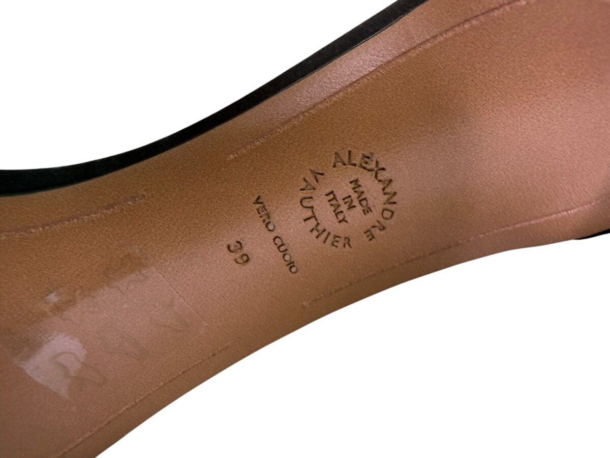 Sandales à talon Alexandre Vauthier, État Neuf