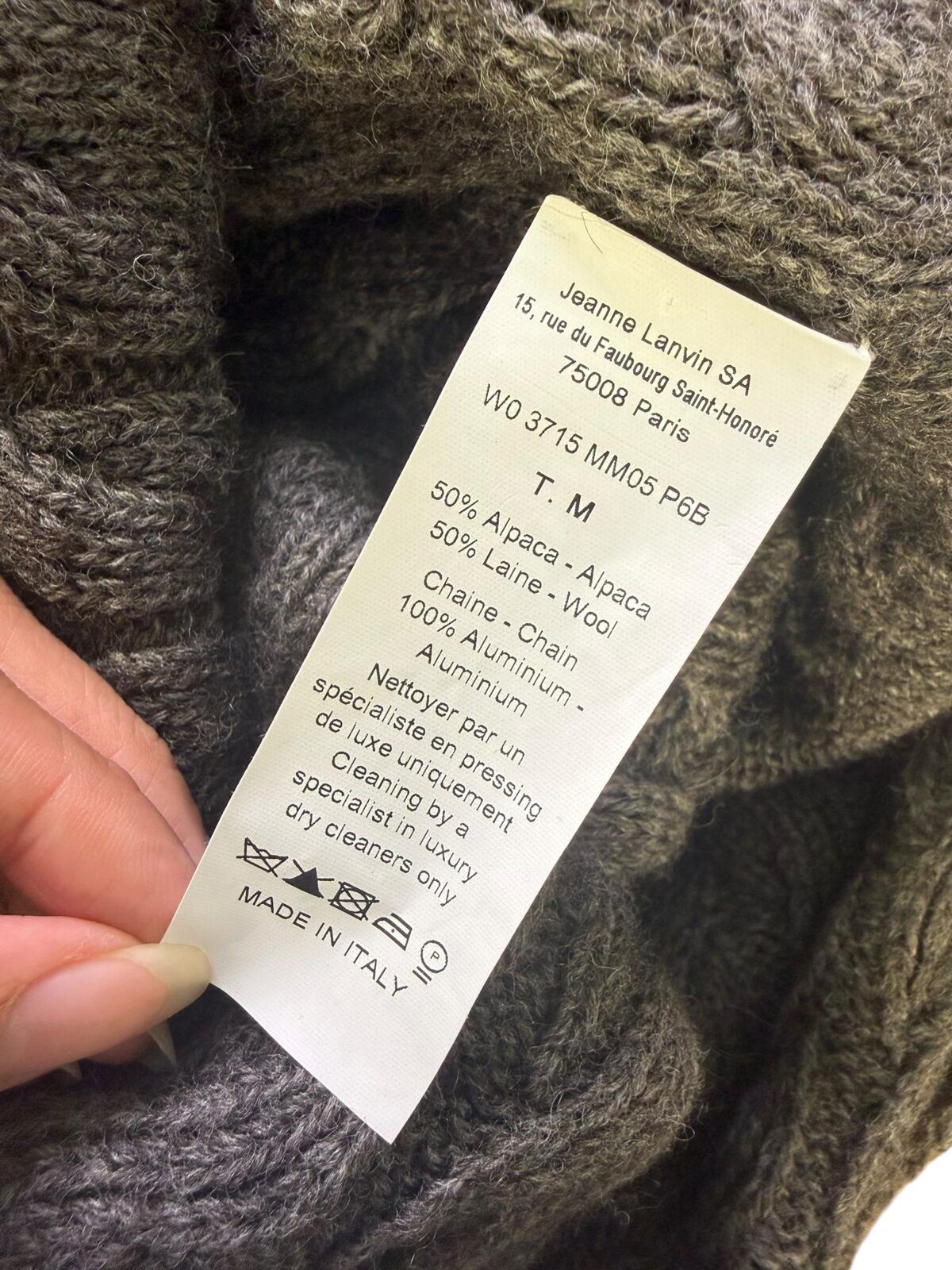 Pull Lanvin, Excellent état