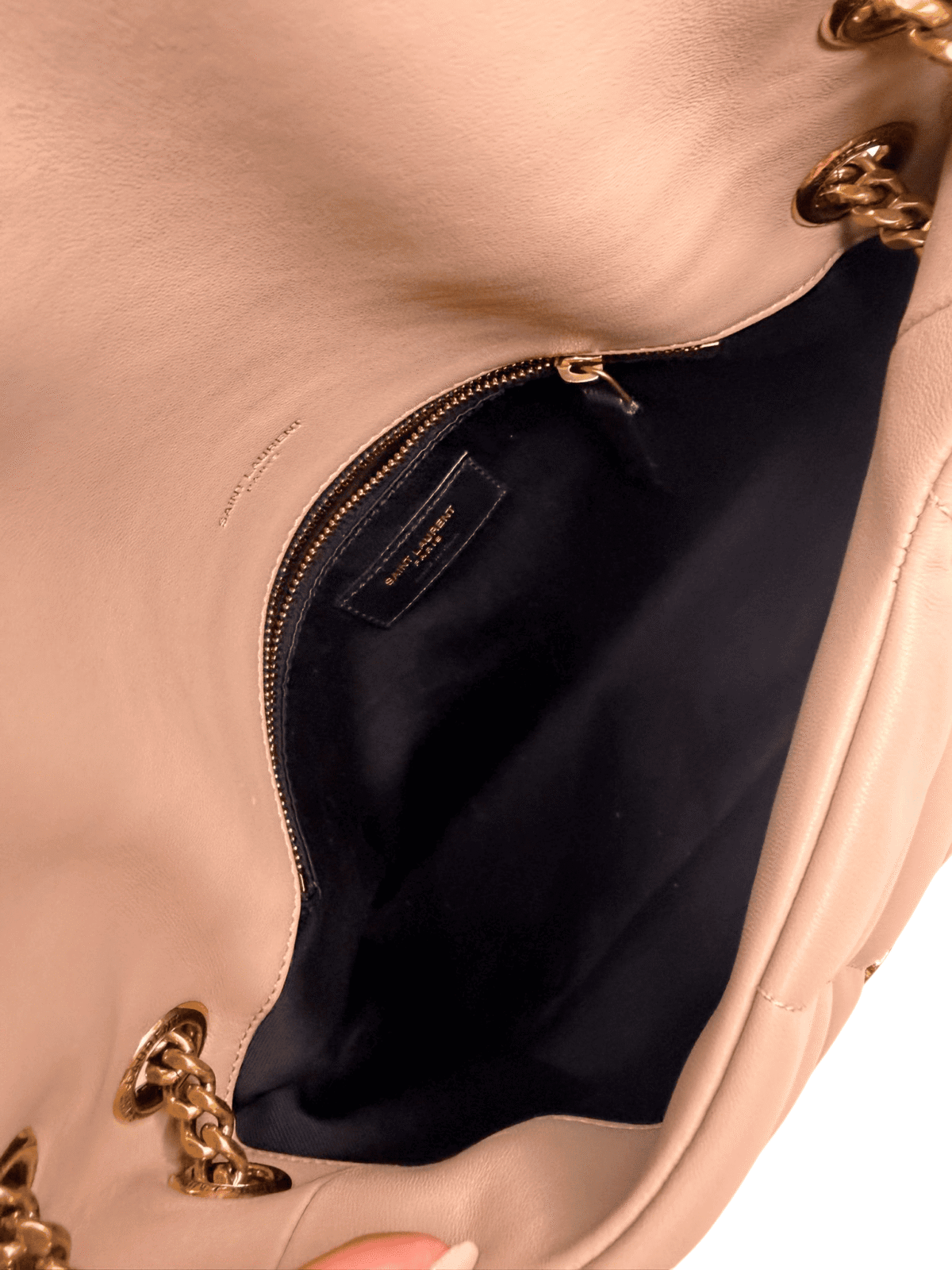 Sac Saint Laurent Loulou Puffer