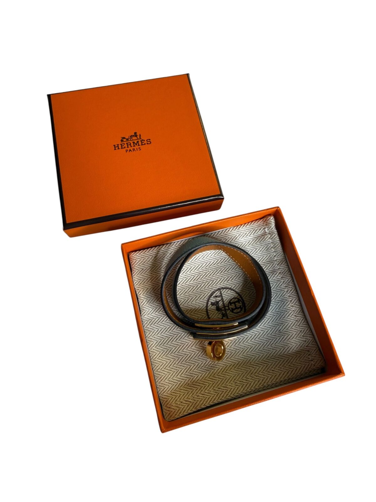 Bracelet Hermès Kelly Double Tour, État Neuf