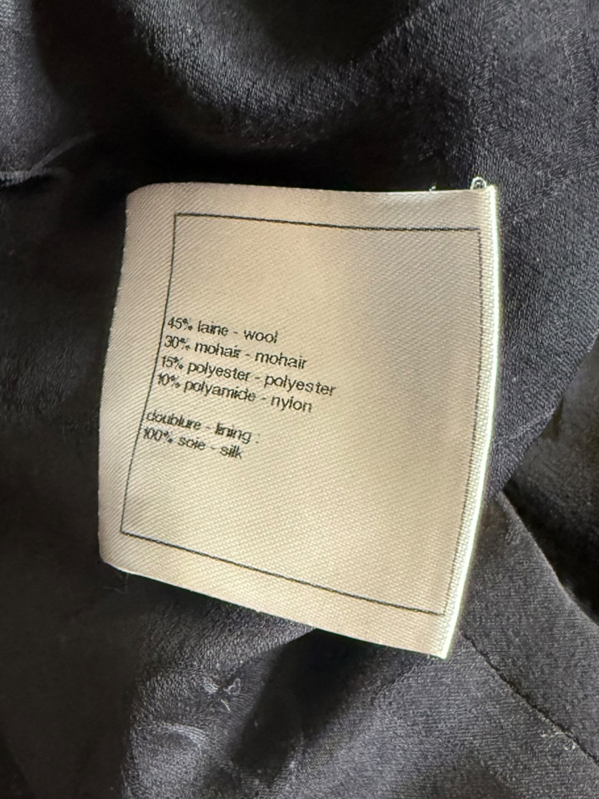 Veste Chanel, Excellent état