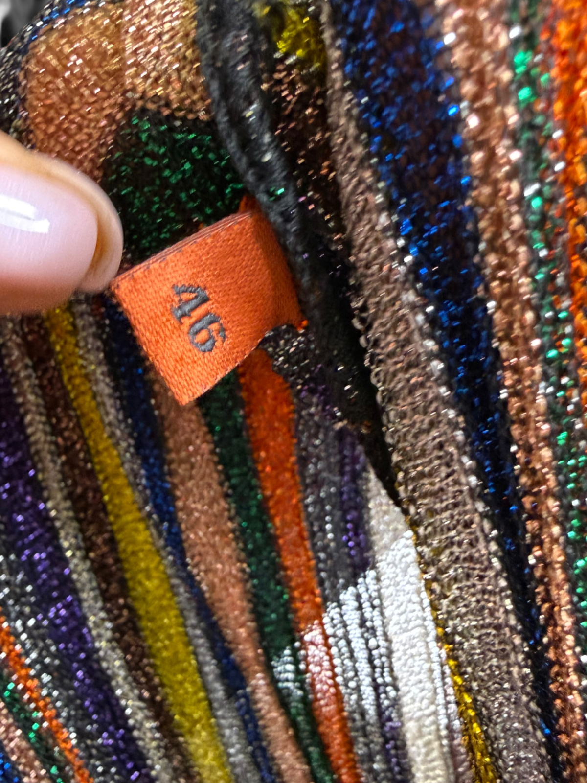 Caftan Missoni, Excellent état