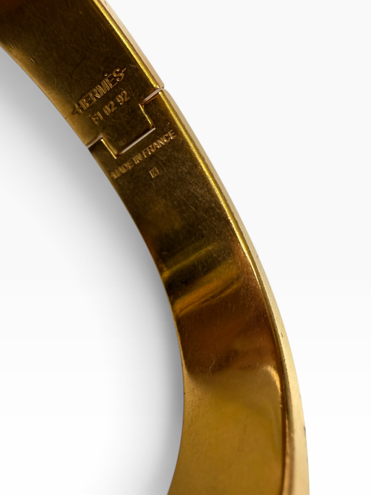 Bracelet Clic H Hermès, Très bon état