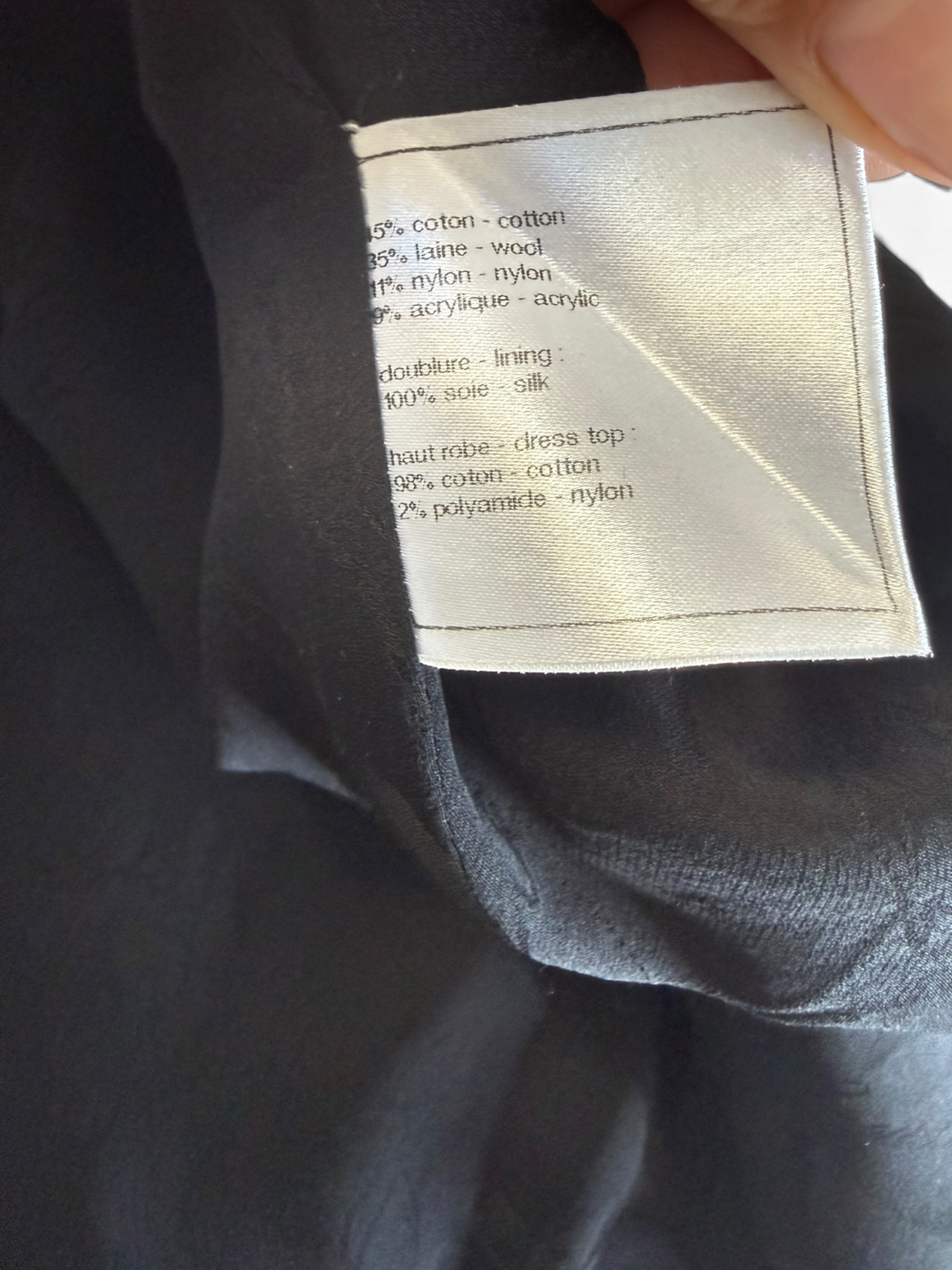 Robe Chanel, Excellent état