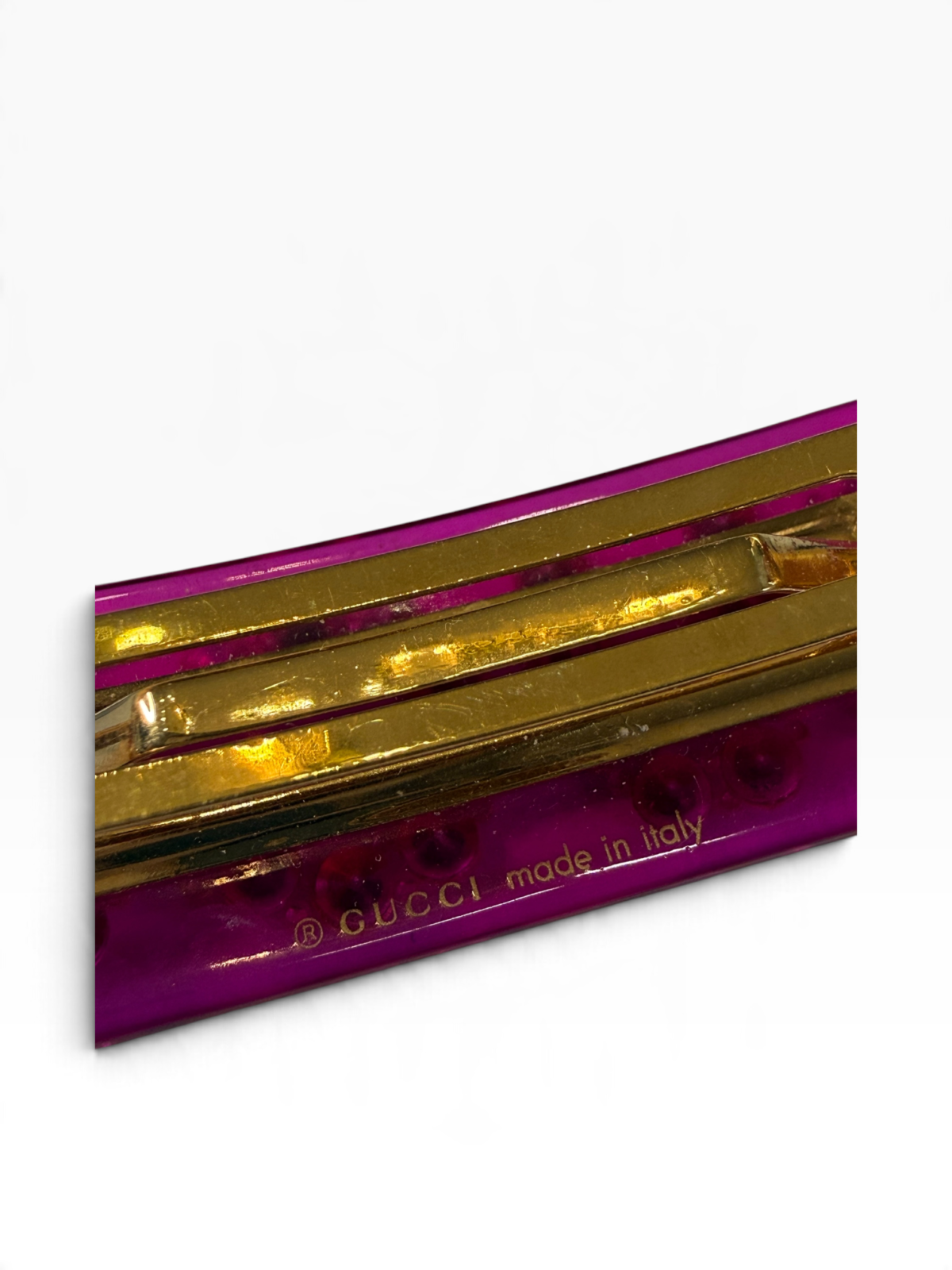 Barrette Gucci, Excellent état