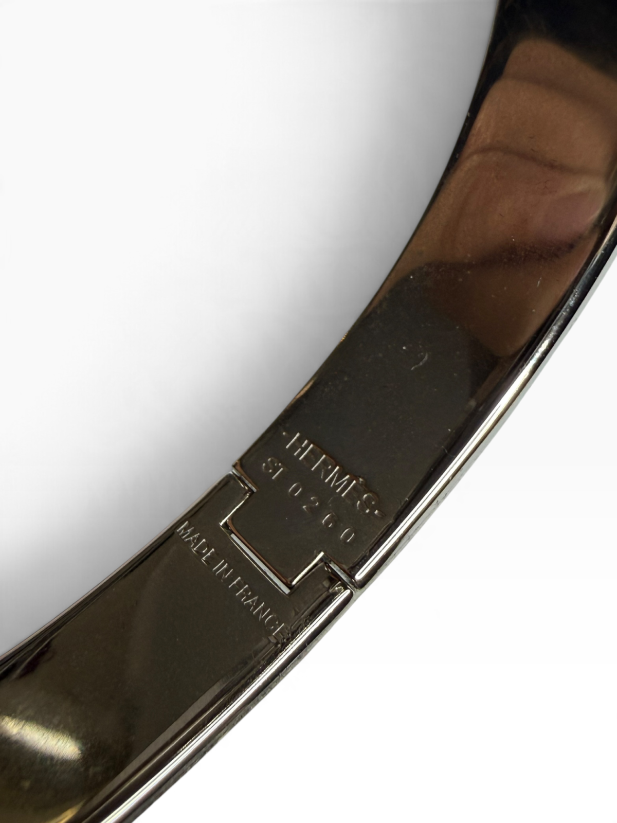 Bracelet Clic H Hermès, Très bon état