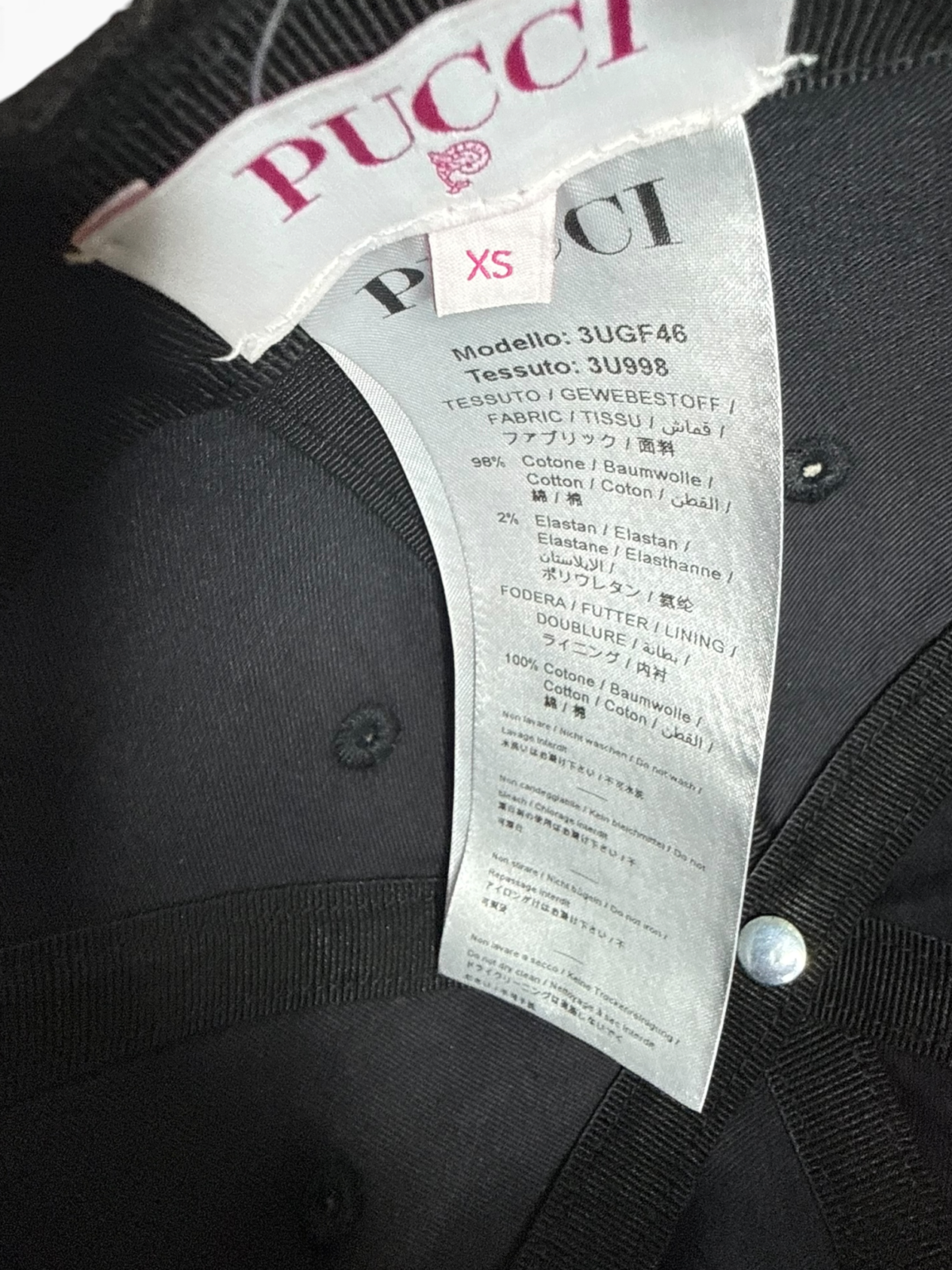 Casquette Emilio Pucci, Excellent état