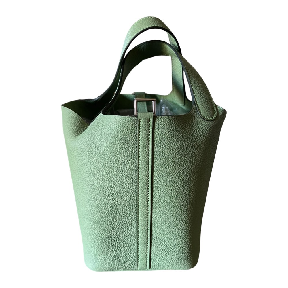 Mini Picotin Vert Criquet Hermès