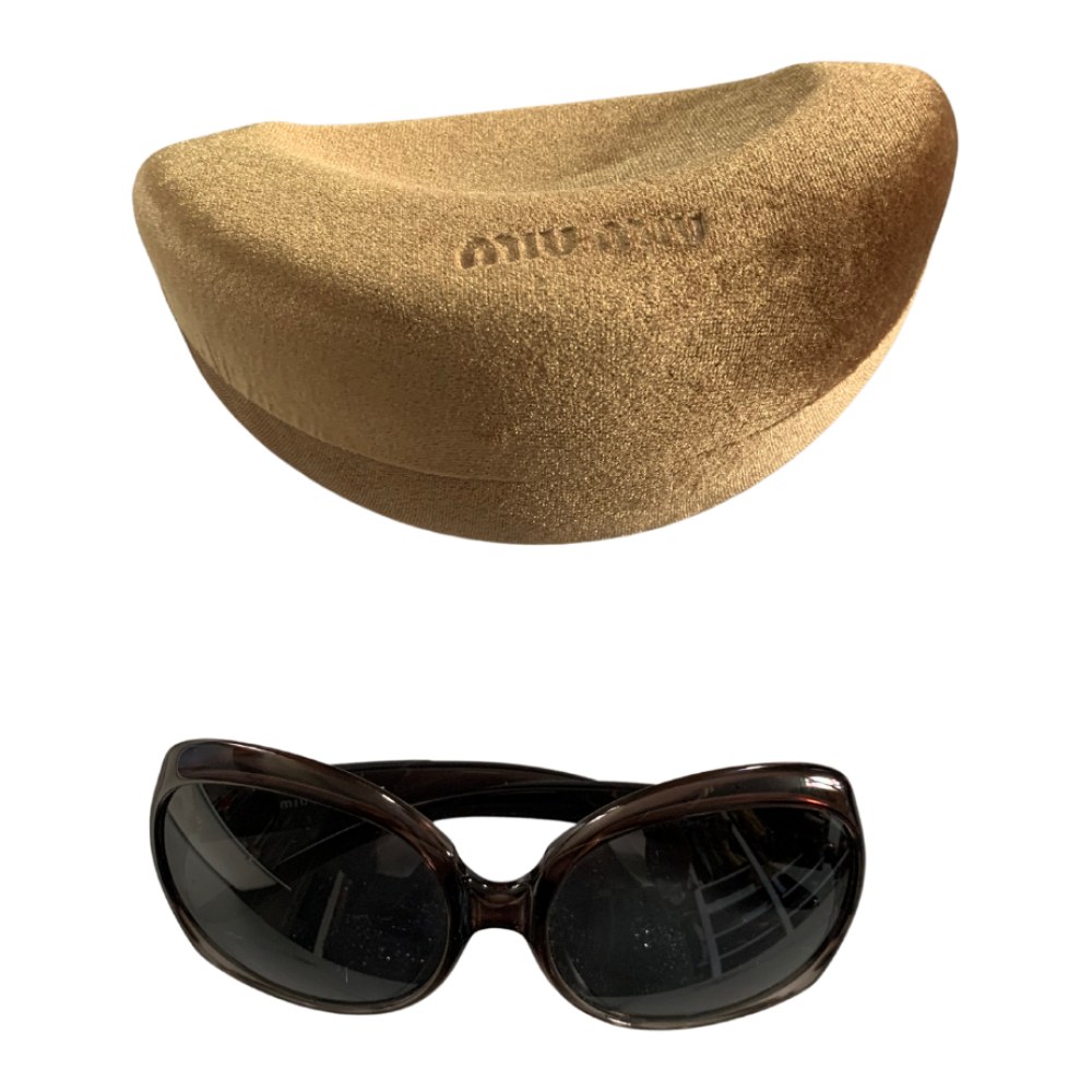 Lunettes Miu Miu marron