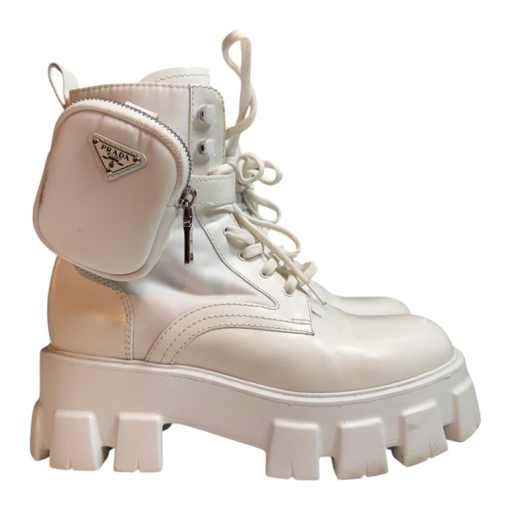 Bottines Prada Monolith