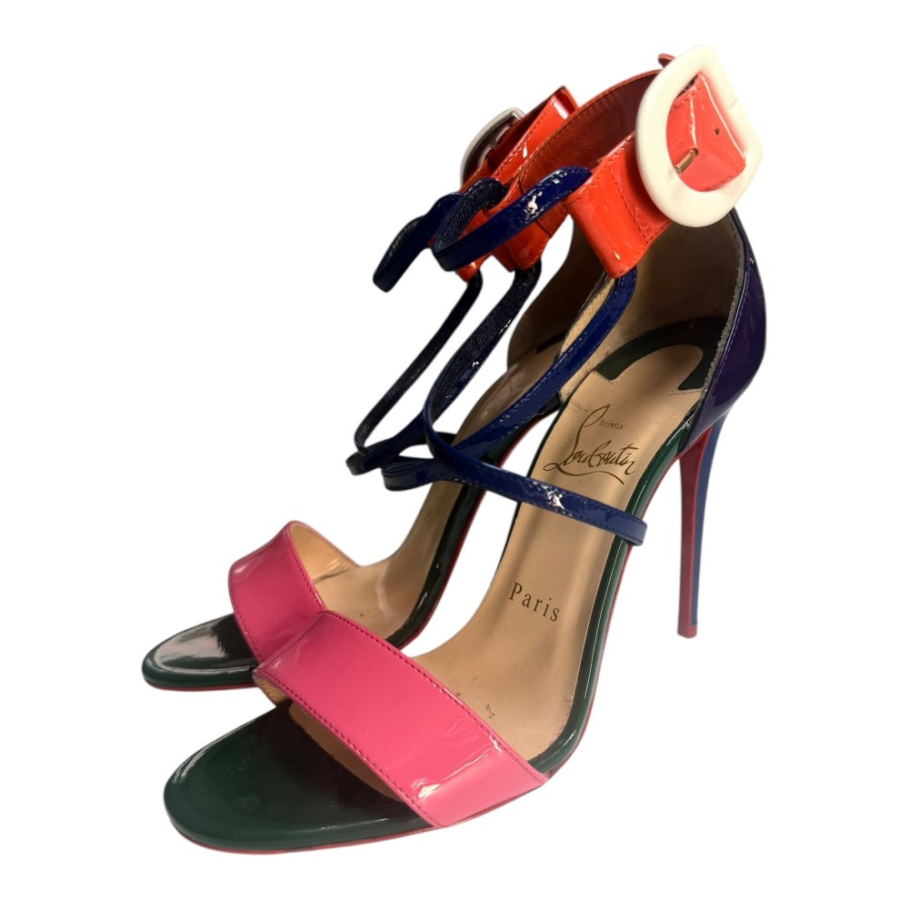Sandales à talon Louboutin